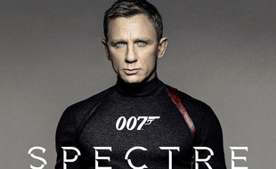 Daniel Craig sur une affiche promotionnelle de Spectre.