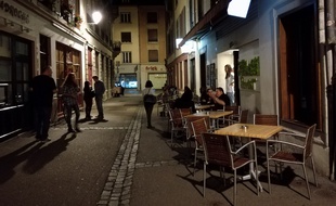 A Strasbourg, la nuit, des chuteurs tentent de garder les rues les plus calmes possible