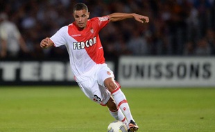 Le défenseur de Monaco Layvin Kurzawa lors du match contre Bordeaux le 10 août 2013.