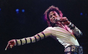 Le chanteur Michael Jackson en 1988.