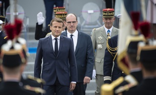 Le président de la République et le Premier ministre le 14 juillet dernier à Paris.
