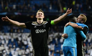 Le jeune capitaine de l'Ajax Matthijs de Ligt