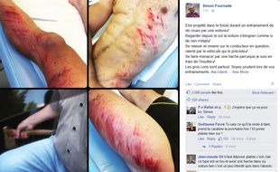 Le compte Facebook du biathlète Simon Fourcade, le 4 juin 2015.