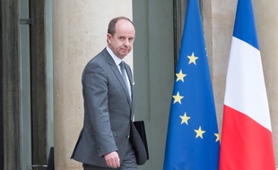 Jean-Jacques Urvoas à l'Elysee le 30/03/2016. Credit:WITT/SIPA