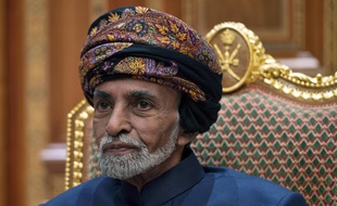 Le sultan Qabous ben Saïd, le 14 janvier 2019 à Muscat, Oman.