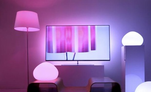 Le système Ambilight du téléviseur Elevation de Philips/TP Vision pourra être associé à des luminaires.