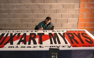 Dans les locaux de Mix'art, au Minimes, désormais fermés.
