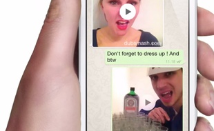L'app Dubsmash, sur iOS et Android.