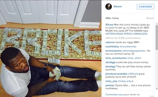Une photo du compte Instagram de 50 Cent