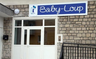 L'entrée de la crèche Baby-Loup à Conflans-Sainte-Honorine, le 3 juin 2014