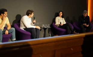 Juan Arbelaez, Marina Levy et jean-François Julliard ont débattu mercredi à l'initiative de