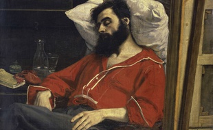 Le tableau «Le convalescent», du peintre Carolus-Duran.