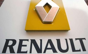 Le logo Renault.