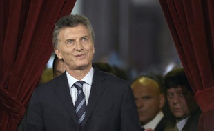 Le nouveau président argentin Mauricio Macri devant le Congrès de Buenos Aires le 1er mars 2016