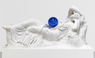 L'oeuvre Gazing Balls (Ariadne) de Jeff Koons