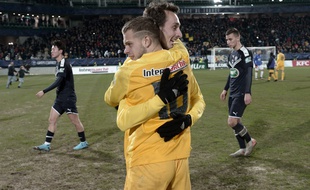 La joie des joueurs de Pau après la qualif' jeudi dernier contre Bordeaux.
