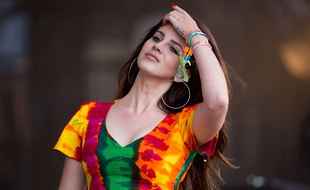 Lana del Rey au Festival de Glastonbury