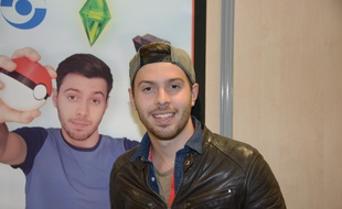 Newtiteuf, l'un des Youtubeurs présents au Toulouse Game Show (TGS), les 26 et 27 novembre 2016 à Toulouse.