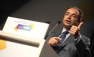Jean-François Copé lors des Journées parlementaires de l'UMP au Touquet, le 24 septembre2009.