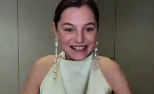 L'actrice Emma Corrin
