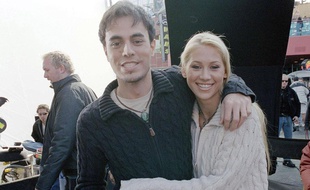 Le chanteur Enrique Iglesias et sa compagne, la joueuse de tennis Anna Kournikova