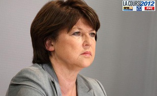 Martine Aubry, maire de Lille. Lille, le 2 mai 2011.