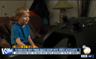 Le jeune Kristoffer, 5 ans, avait trouvé un moyen de se connecter sans mot de passe au compte Xbox One de son père.