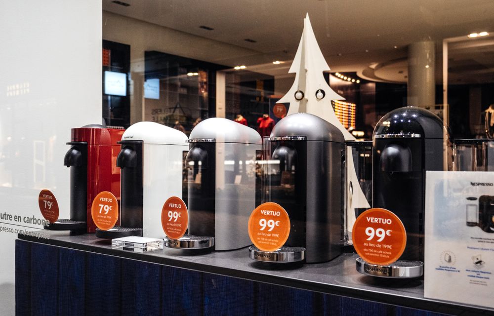 Nespresso Jusqu’à 50 de remise sur les machines à café Vertuo jusqu
