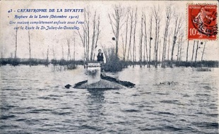 Submergée par la crue, Saint-Julien de Concelles avait été particulièrement touchée.
