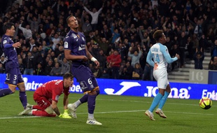 Le TFC de Christopher Jullien a lourdement chuté face à l'OM (2-5), le 18 mai 2019 au Stadium de Toulouse.