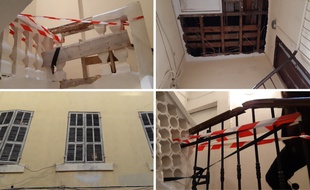Les habitants de ces deux immeubles de Belsunce refusent de réintégrer leur logement.