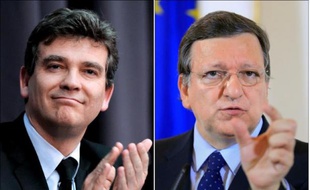 Le gouvernement français partage "sur le fond" les propos du ministre Arnaud Montebourg qui a accusé le président de la Commission européenne d'être "le carburant du Front national" (extrême droite), a assuré mercredi la porte-parole du gouvernement, Najat Vallaud-Belkacem.