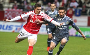 Nicolas De Preville et Julian Palmieri le 13 février 2016 à Reims.