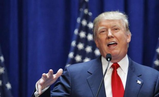 Donald Trump s'exprime le 16 juin 2015 à New York pour annoncer sa candidature à la prochaine présidentielle américaine