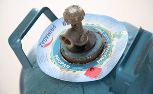 Illustration d'une bouteille de gaz.
