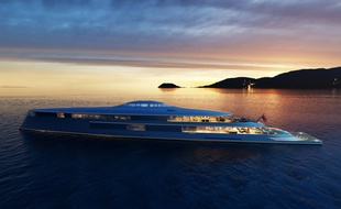 Ce bateau, nommé « Aqua », a été conçu par Sinot. L'entreprise a démenti que Bill Gates ait acheté le yacht.