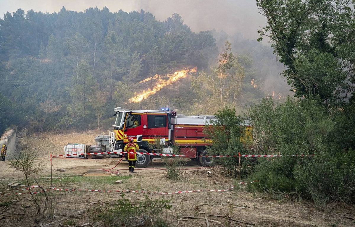 Incendie dans l'Aude : Canicule, vent, feu pas maîtrisé... Le risque d'une reprise inquiète pompiers et habitants