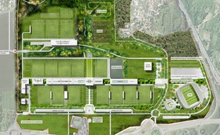 Le futur centre d'entraînement du PSG va être construit à Poissy, dans les Yvelines.