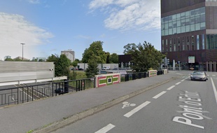 Le pont d'Erfurt, à Lille.