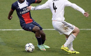 Kingsley Coman lors d'un match avec le PSH en Youth League en 2014.
