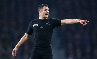 Dan Carter lors de Nouvelle-Zélande-Afrique du Sud le 24 octobre 2014.