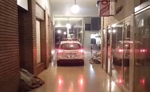 Capture d'écran de la vidéo publiée sur la page Facebook de Thomas Fritz.
