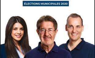L'affiche de campagne du candidat RN à Forbach, Lucien Terragnolo.