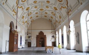 La salle des pas perdus, au Parlement de Bretagne, sera visible ce week-end lors des Journées du patrimoine.