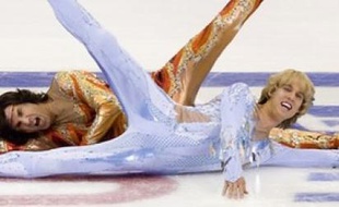 Will Farrell et Jon Heder dans le film "Les rois du patin"