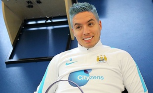 Samir Nasri et sa nouvelle coupe de cheveux dévoilée le 26 février 2016.