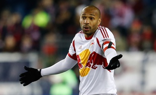 Thierry Henry sous le maillot des New York Red Bulls, le 29 novembre 2014.