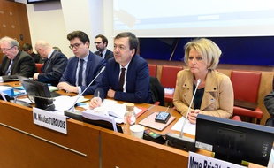 La présidente de la commission sur les retraites de l’Assemblée, Brigitte Bourguignon, le 10 février 2020.