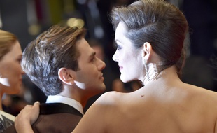 Marion Cotillard et Xavier Dolan , le 19 mai 2016 à Cannes