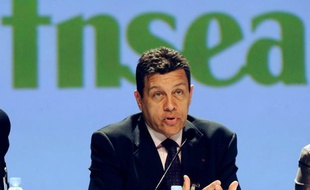 L'accent mis sur le thème du "produire français" par plusieurs candidats à l'élection présidentielle "résonne un peu bizarrement", a estimé dimanche le président de la Fédération nationale des syndicats d'exploitations agricoles (FNSEA), Xavier Beulin.